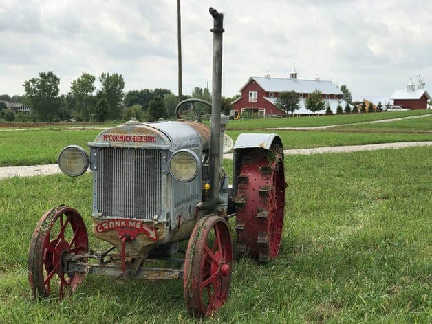 Crank Tractor conversion detail