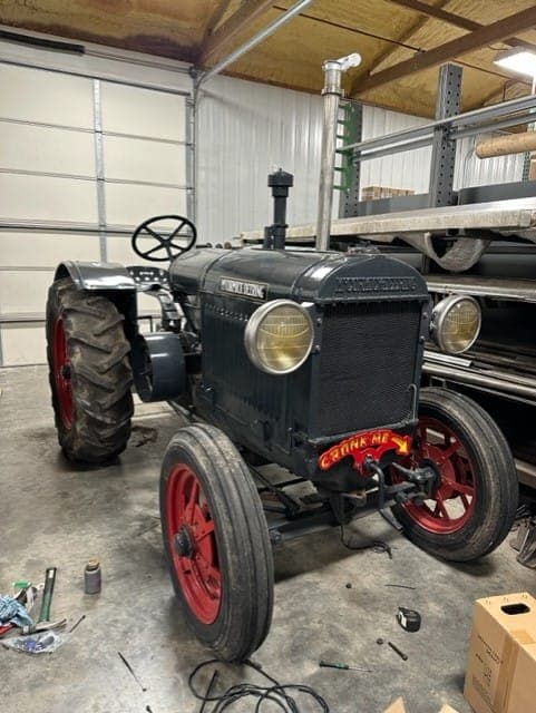 Crank Tractor conversion at Gull Meadows Farms