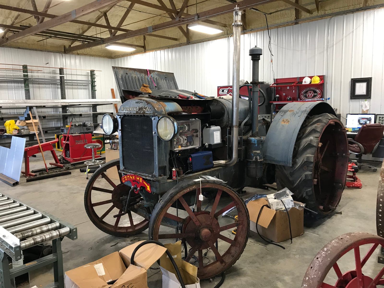 Completed Crank Tractor conversion