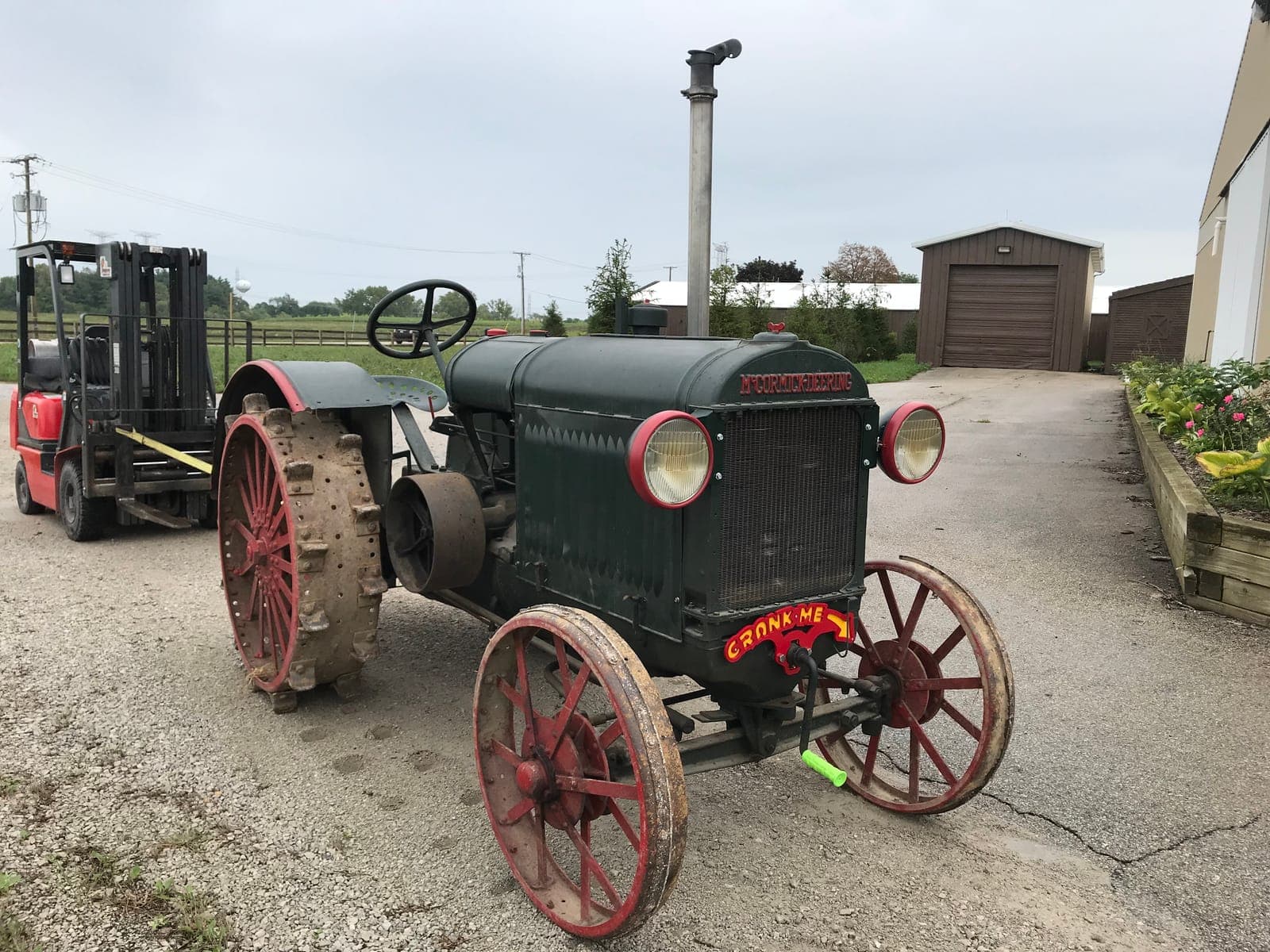 Completed Crank Tractor conversion