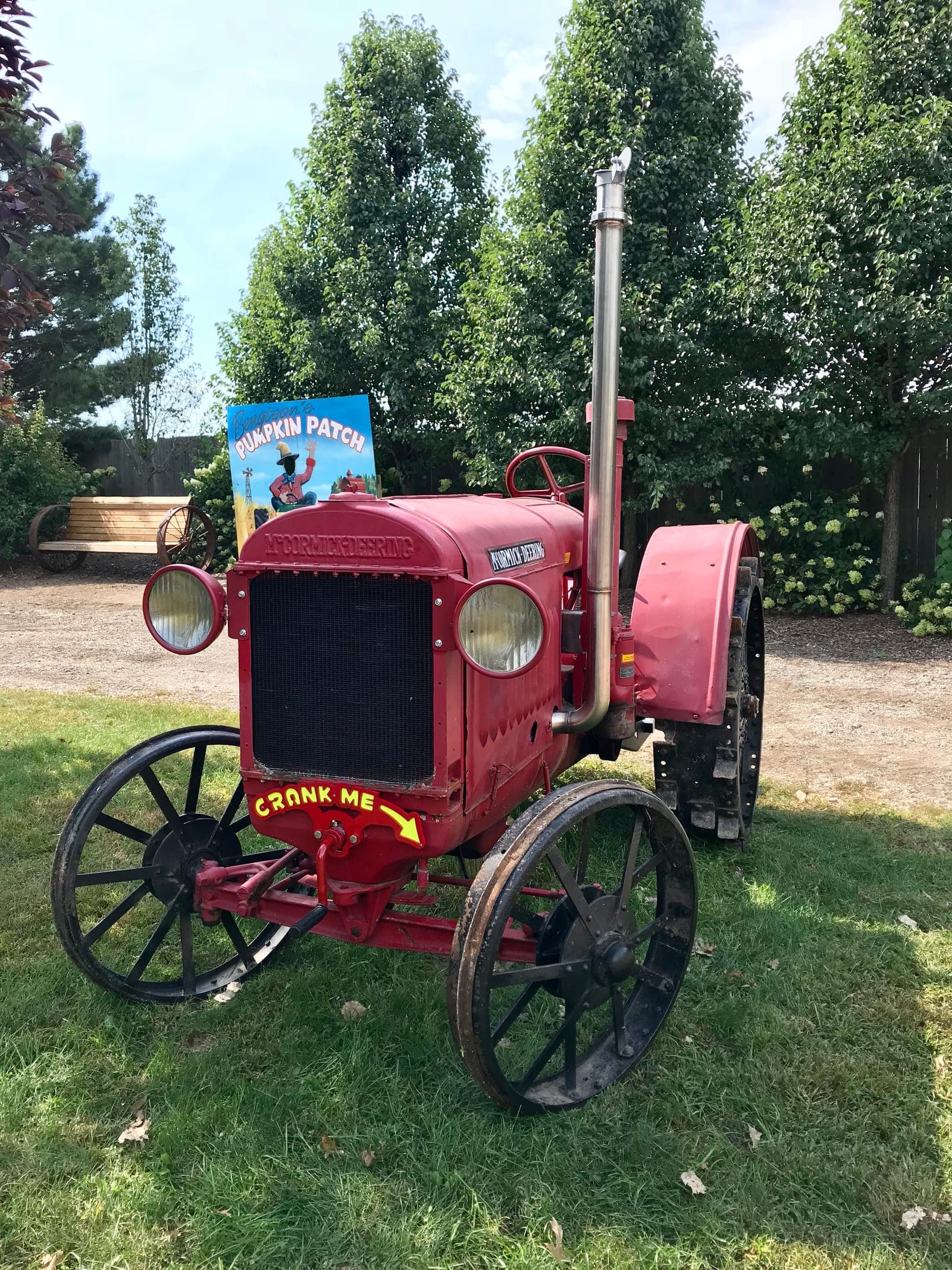 Completed Crank Tractor conversion